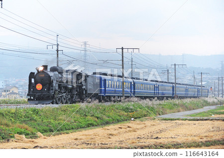 Joetsu Line Shibukawa-Yagihara JR East C61-20+12 series (Takasaki) SL Minakami Joetsu Line Shibukawa-Yagihara JR East C61-20+12 series (Takasaki) SL Minakami 116643164