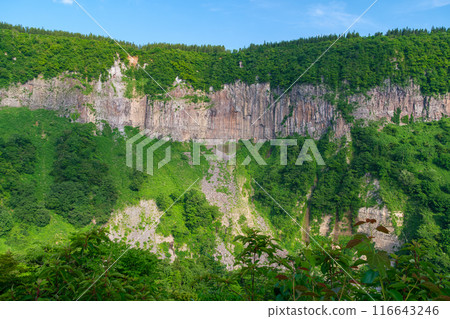 Columnar joints at Midama Park 116643246