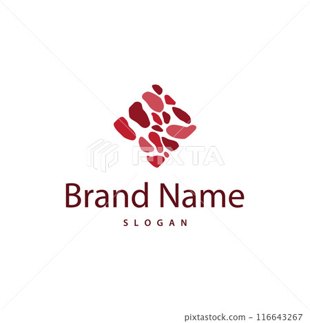 Brick Stone Logo, Premium Elegant Design, Vector Wallpaper Stone House, Icon Illustration Design Brick Stone Logo, Premium Elegant Design, Vector Wallpaper Stone House, Icon Illustration Design 116643267