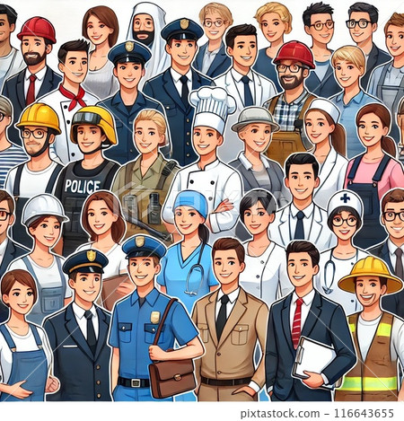 各種職業 116643655