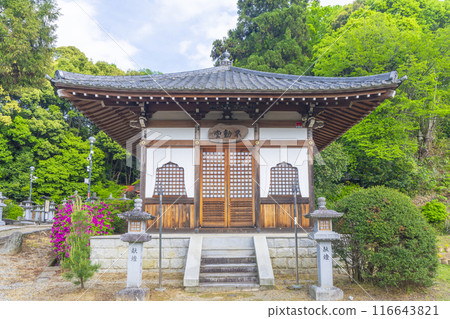 奈良安倍文殊院不動堂 116643821