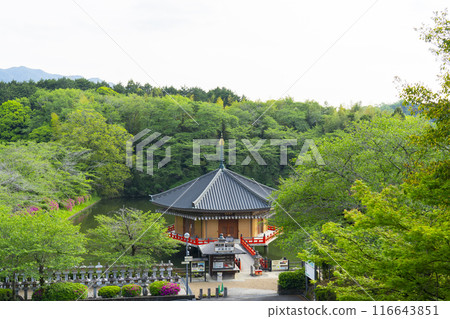 奈良阿部文殊院金閣浮見堂/靈寶館 116643851