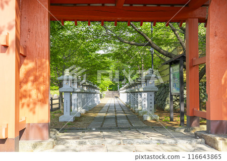 Nara Abe Monjuin Temple Front Gate Nara Abe Monjuin Temple Front Gate 116643865