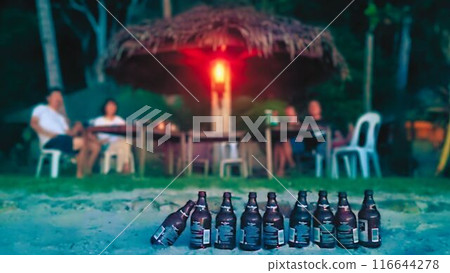 在菲律賓的私人海灘天堂享受啤酒時光 116644278