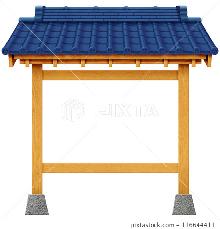 Material: Tile roof sign frame Material: Tile roof sign frame 116644411
