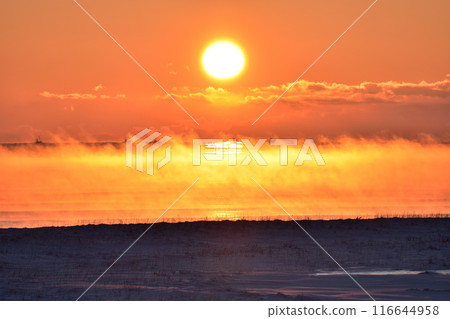 Storm and sunrise Storm and sunrise 116644958
