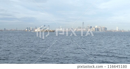 New York from a boat New York from a boat 116645180