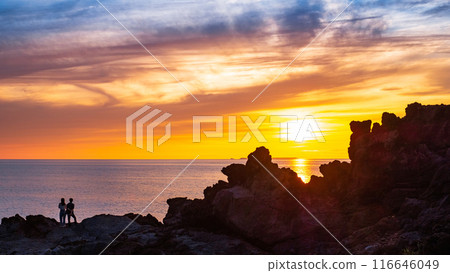Sixteen Rakan Rocks - Evening Scenery 116646049