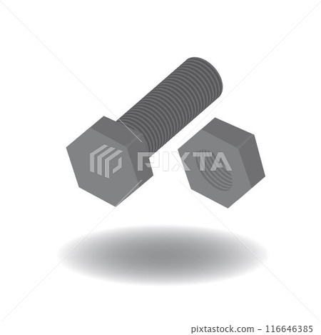 bolt and nut logo bolt and nut logo 116646385
