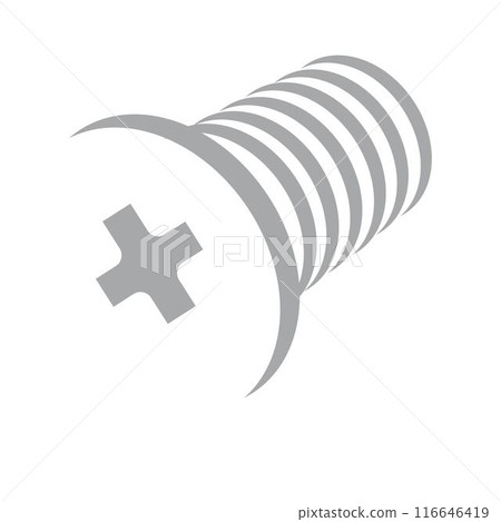 black screw logo 116646419