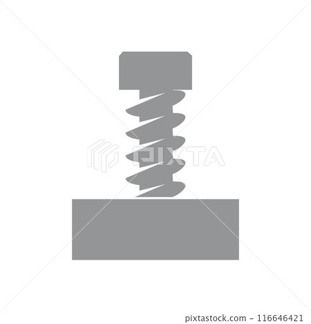 black screw logo 116646421