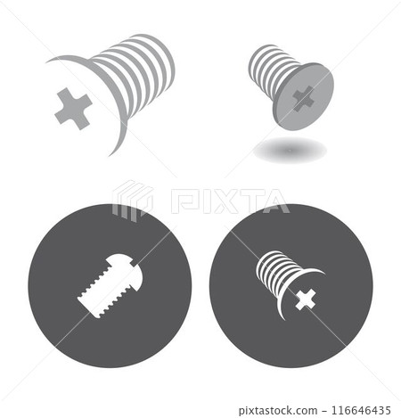 black screw logo 116646435