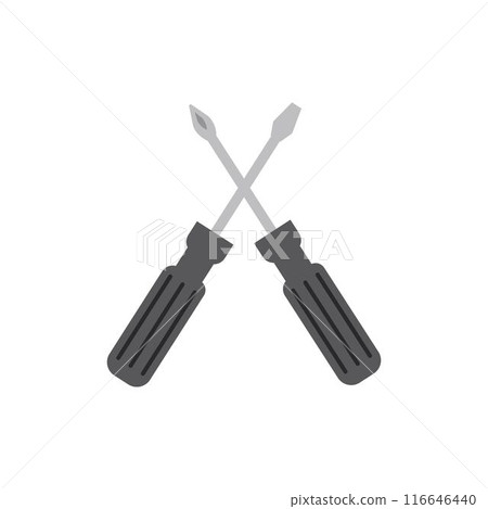screwdriver logo stock 116646440