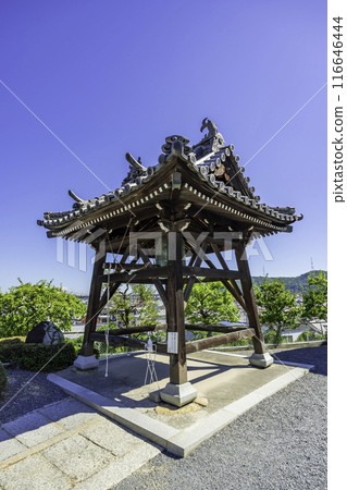 78th of the 88 Shikoku Temples: Goshoji Temple, Sanmon Gate, Utazu Town, Kagawa Prefecture 116646444