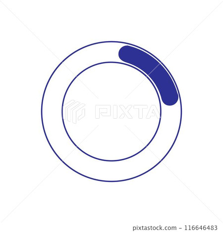 trendy loading logo trendy loading logo 116646483