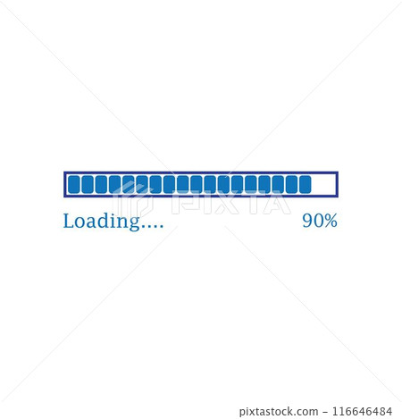 trendy loading logo trendy loading logo 116646484