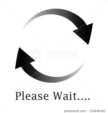 trendy loading logo trendy loading logo 116646492