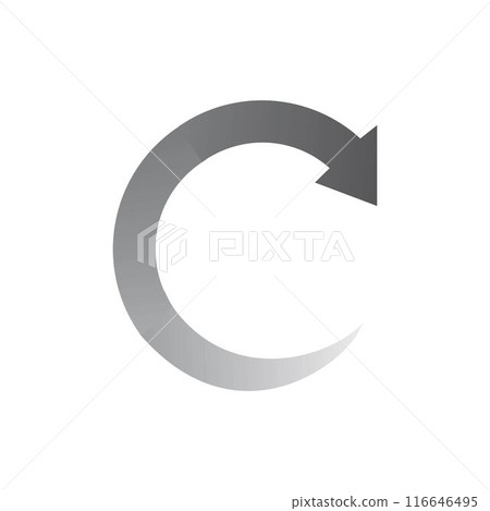 trendy loading logo 116646495