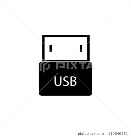 usb icon vector illustration design 116646581