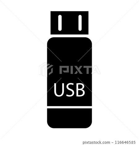 usb icon vector illustration design usb icon vector illustration design 116646585