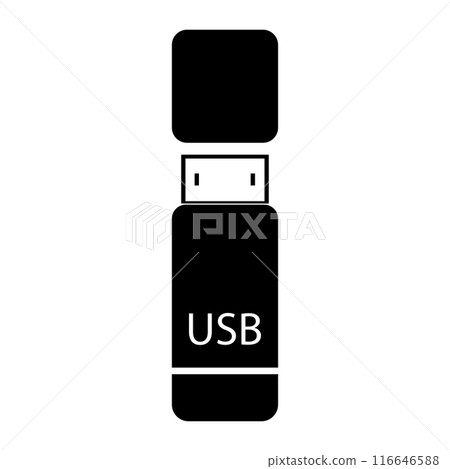 usb icon vector illustration design 116646588
