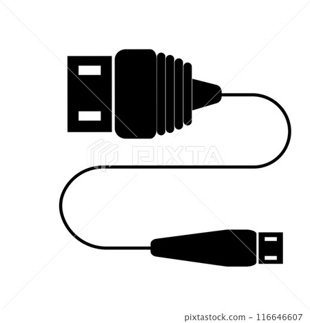 usb icon vector illustration design usb icon vector illustration design 116646607