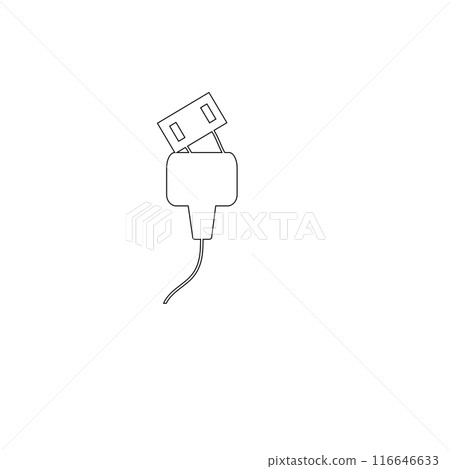 usb icon vector illustration design 116646633