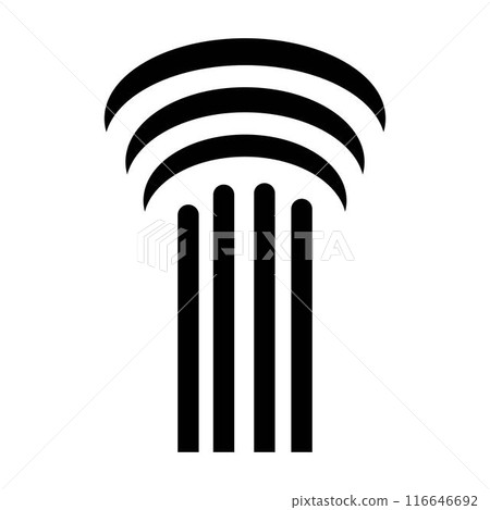 simple pillar logo simple pillar logo 116646692