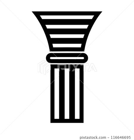 simple pillar logo simple pillar logo 116646695