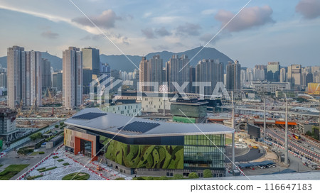 June 21 2024 Kai Tak Sports Park Stadium Under Construction 116647183