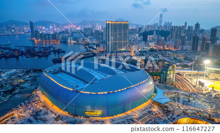 June 21 2024 Kai Tak Sports Park Stadium Under Construction 116647227