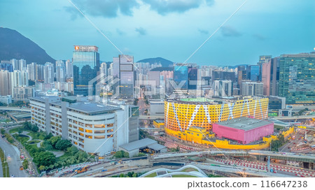 June 21 2024 City scape in Kwun tong, Hong Kong June 21 2024 City scape in Kwun tong, Hong Kong 116647238