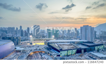 June 21 2024 Kai Tak Sports Park Stadium Under Construction 116647240