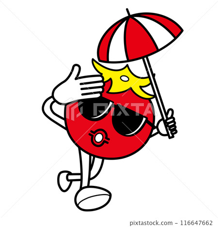 遮陽傘和西紅柿 116647662