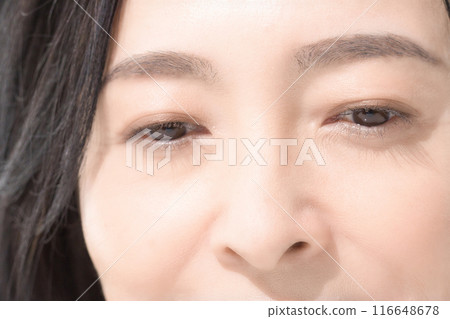 Middle-aged women, beauty, eyes Middle-aged women, beauty, eyes 116648678
