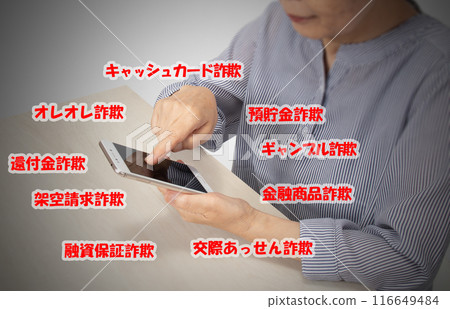 特殊詐騙圖片 116649484