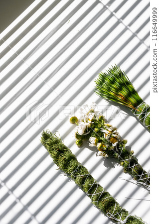 Herbal incense smudge sticks drying for smoked home. Herbal incense smudge sticks drying for smoked home. 116649999