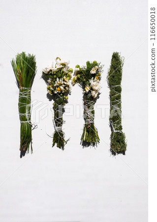 Smudge sticks dried for smoked home. Smudge sticks dried for smoked home. 116650018