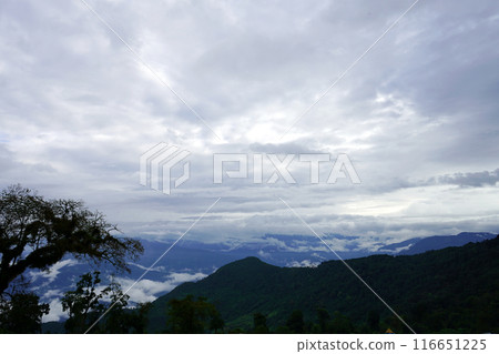 Sky Line from Offbeat Village Sillery Gaon of Kalimpong Sky Line from Offbeat Village Sillery Gaon of Kalimpong 116651225