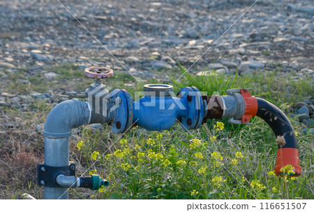 water meter in a village in Cyprus 2 116651507