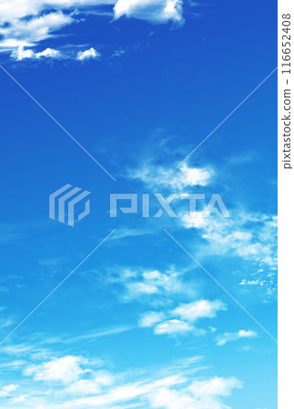 Background material_blue sky and clouds Background material_blue sky and clouds 116652408