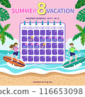 summer vacation holiday banner 116653098