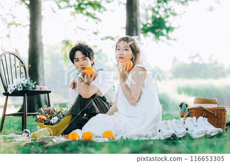 Picnic wedding, pre-wedding photo shoot Picnic wedding, pre-wedding photo shoot 116653305
