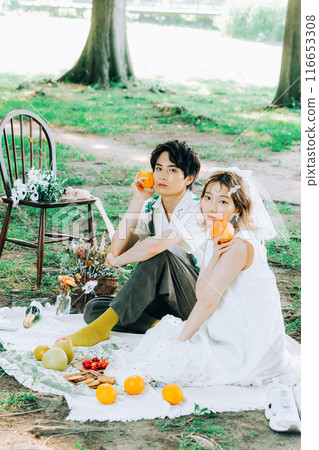 Picnic wedding, pre-wedding photo shoot Picnic wedding, pre-wedding photo shoot 116653308