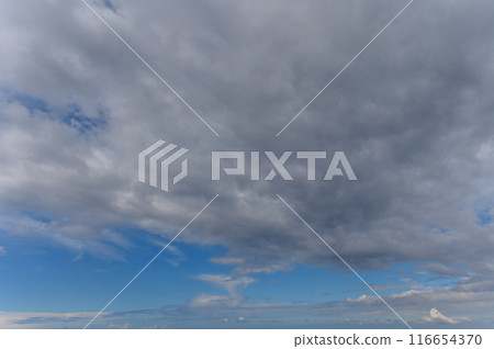 sky over the Mediterranean sea on a winter day in Cyprus 7 sky over the Mediterranean sea on a winter day in Cyprus 7 116654370