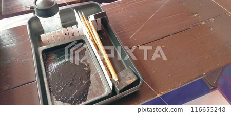 書法工具鎮紙毛筆硯台 書法工具鎮紙毛筆硯台 116655248