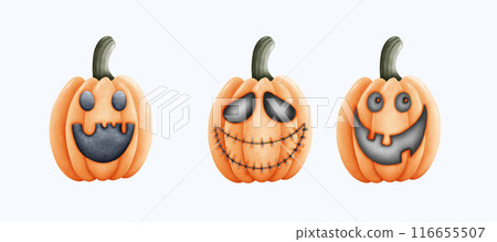 Cute Watercolor Fall Clipart - Download Cozy Autumn Illustration Cute Watercolor Fall Clipart - Download Cozy Autumn Illustration 116655507