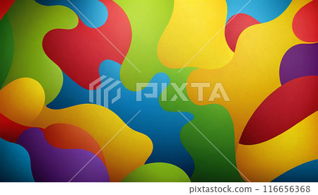 Bright colorful pattern background for design 116656368