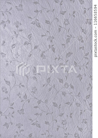 Re-upholstering vinyl resin wallpaper monochrome gray 116658594