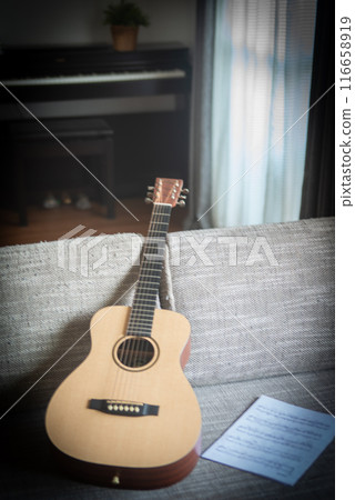 Guitar in the room Guitar in the room 116658919
